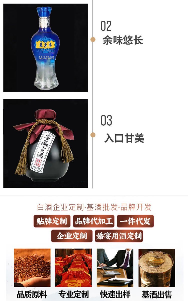 白酒贴牌定制 茅台镇酱香53度整箱6瓶装药酒 24小时发货_b07bf89e.jpg