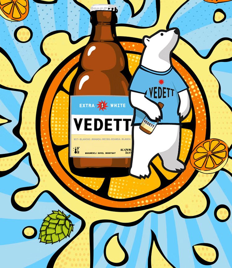 白熊（Vedett Extra White）精酿啤酒 比利时原瓶_669d4bad.jpg